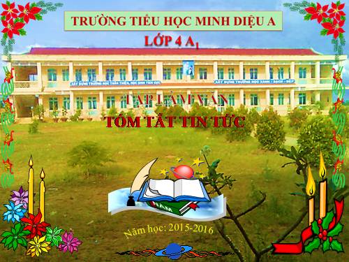 Tuần 24. Tóm tắt tin tức