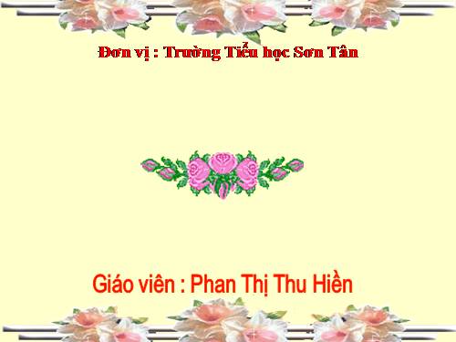 Tuần 16-20. Luyện tập giới thiệu địa phương