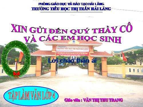 Tuần 14. Thế nào là miêu tả?