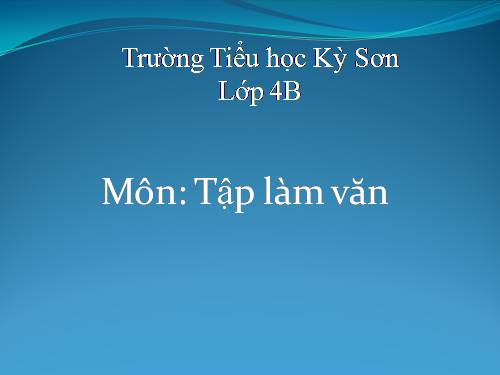 Tuần 22-23. Luyện tập miêu tả các bộ phận của cây cối