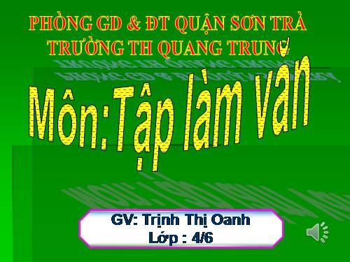 Tuần 2. Kể lại hành động của nhân vật