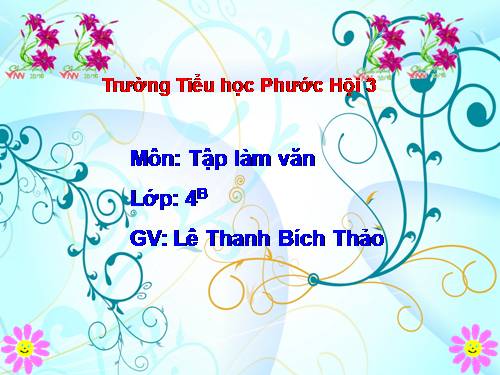 Tuần 23. Đoạn văn trong bài văn miêu tả cây cối