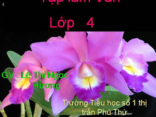 Tuần 26. Luyện tập xây dựng kết bài trong bài văn miêu tả cây cối