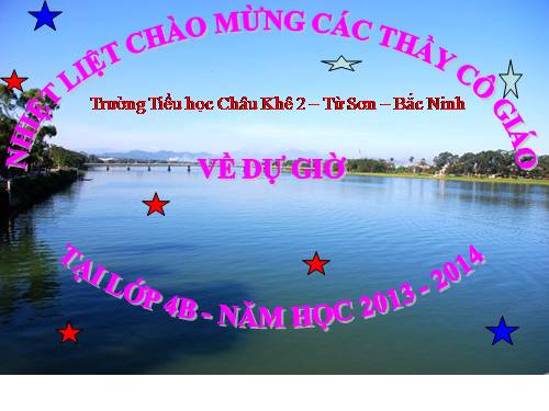 Tuần 14. Thế nào là miêu tả?