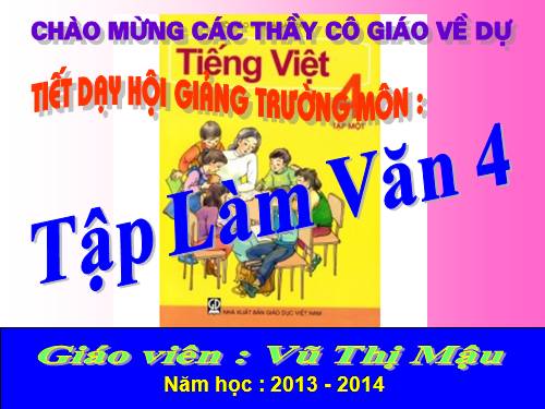 Tuần 11. Mở bài trong bài văn kể chuyện