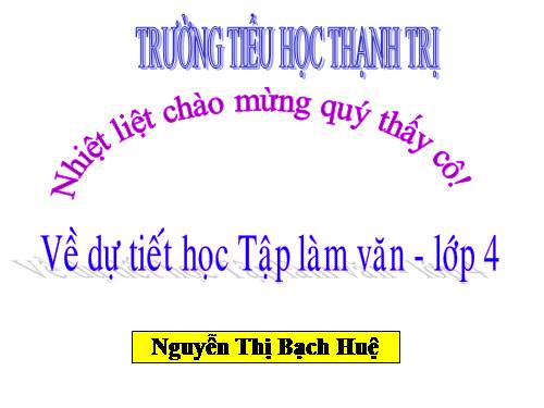 Tuần 31-32. Luyện tập xây dựng đoạn văn miêu tả con vật