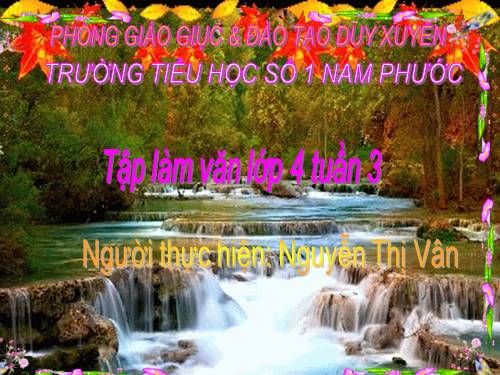 Tuần 3. Kể lại lời nói, ý nghĩ của nhân vật