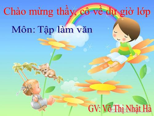 Tuần 24. Luyện tập xây dựng đoạn văn miêu tả cây cối