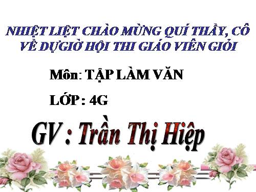 Tuần 16-20. Luyện tập giới thiệu địa phương