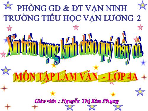 Tuần 6-7. Luyện tập xây dựng đoạn văn kể chuyện