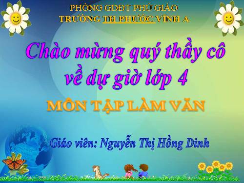 Tuần 17. Đoạn văn trong bài văn miêu tả đồ vật