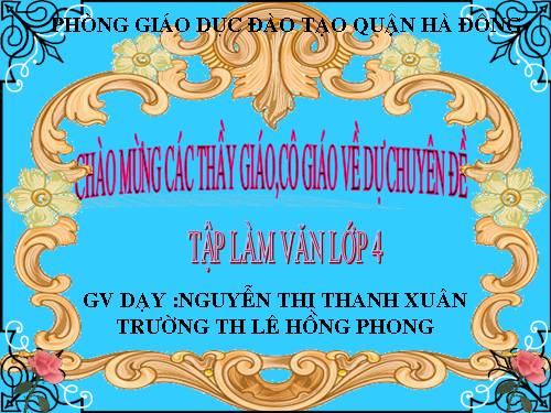 Tuần 13. Trả bài văn kể chuyện