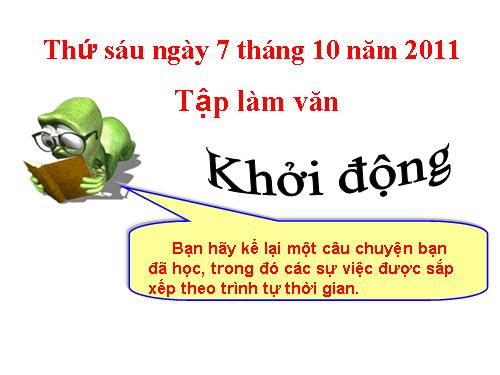 Tuần 7-8-9. Luyện tập phát triển câu chuyện