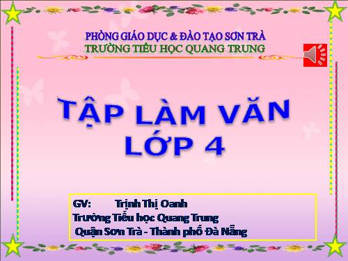 Tuần 31-32. Luyện tập xây dựng đoạn văn miêu tả con vật
