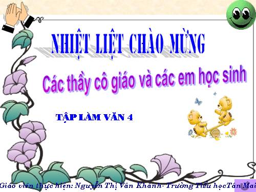 Tuần 22-23. Luyện tập miêu tả các bộ phận của cây cối