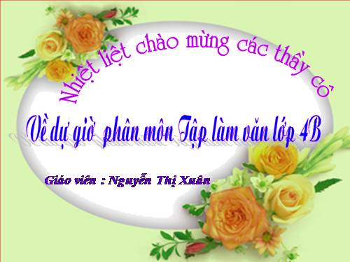 Tuần 23. Đoạn văn trong bài văn miêu tả cây cối