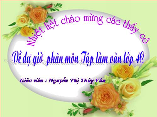 Tuần 23. Đoạn văn trong bài văn miêu tả cây cối