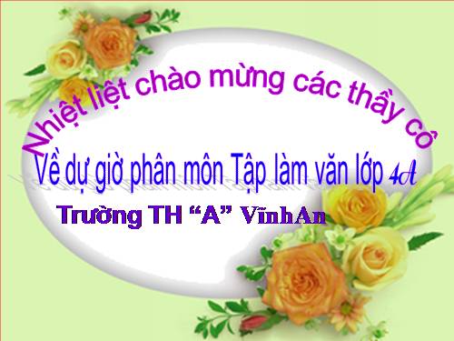 Tuần 23. Đoạn văn trong bài văn miêu tả cây cối