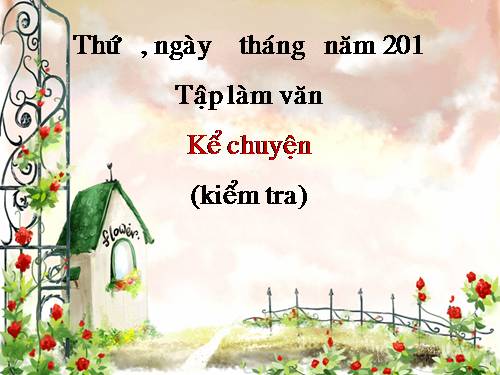 Tuần 12. Kể chuyện (Kiểm tra viết)