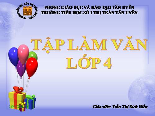 Tuần 24. Luyện tập xây dựng đoạn văn miêu tả cây cối