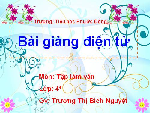 Tuần 23. Đoạn văn trong bài văn miêu tả cây cối