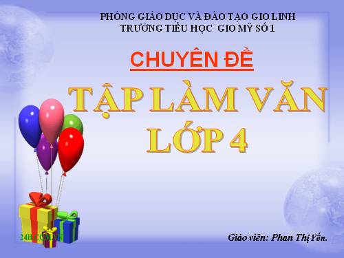 Tuần 24. Luyện tập xây dựng đoạn văn miêu tả cây cối