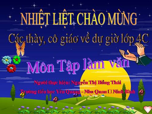 Tuần 14. Cấu tạo bài văn miêu tả đồ vật