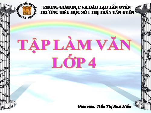 Tuần 24. Luyện tập xây dựng đoạn văn miêu tả cây cối