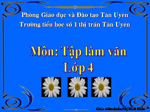 Tuần 7-8-9. Luyện tập phát triển câu chuyện