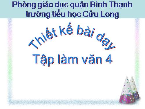 Tuần 15-16. Luyện tập miêu tả đồ vật