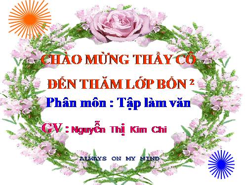 Tuần 15-16. Luyện tập miêu tả đồ vật