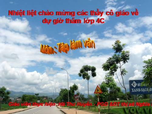 Tuần 15-16. Luyện tập miêu tả đồ vật