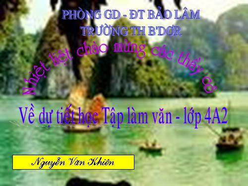 Tuần 31-32. Luyện tập xây dựng đoạn văn miêu tả con vật