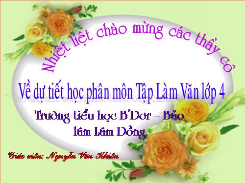 Tuần 23. Đoạn văn trong bài văn miêu tả cây cối