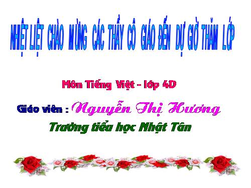 Tuần 16-20. Luyện tập giới thiệu địa phương