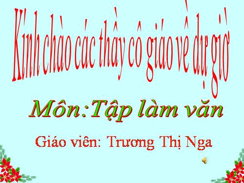 Tuần 9-11. Luyện tập trao đổi ý kiến với người thân