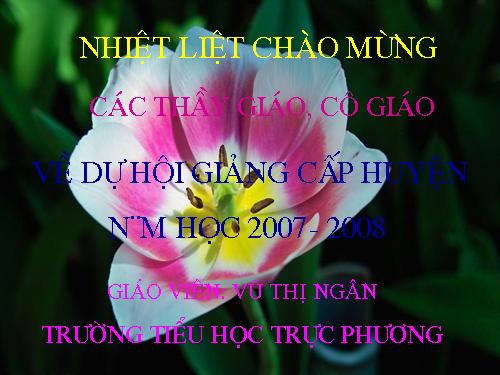 Tuần 16-20. Luyện tập giới thiệu địa phương