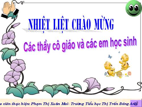 Tuần 22-23. Luyện tập miêu tả các bộ phận của cây cối