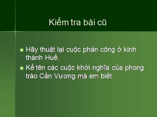 Bài 4. Xã hội Việt Nam cuối thế kỉ XIX - đầu thế kỉ XX