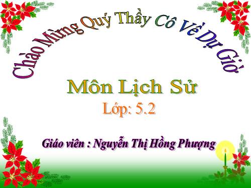 Bài 13. Thà hi sinh tất cả, chứ nhất định không chịu mất nước