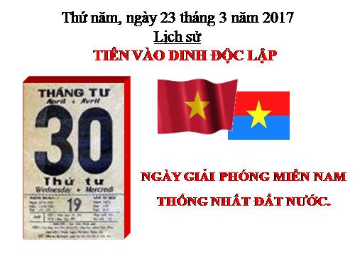 Bài 26. Tiến vào Dinh Độc Lập