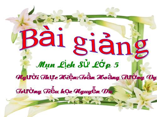 Bài 5. Phan Bội Châu và phong trào Đông du