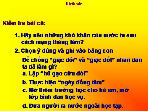 Bài 13. Thà hi sinh tất cả, chứ nhất định không chịu mất nước