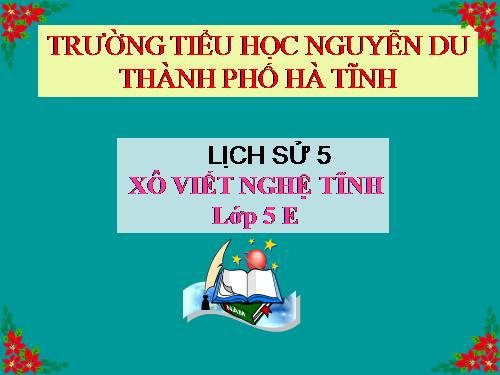 Bài 8. Xô viết Nghệ - Tĩnh