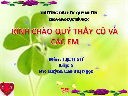 Bài 17. Chiến thắng lịch sử Điện Biên Phủ