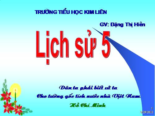 Bài 11. Ôn tập: Hơn tám mươi năm chống thực dân Pháp xâm lược và đô hộ (1858 - 1945)