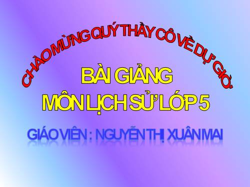 Bài 1. Bình Tây Đại nguyên soái Trương Định.