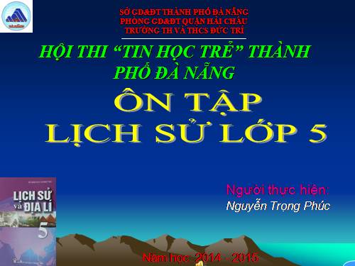 ÔN TẬP LỊCH SỬ LỚP 5