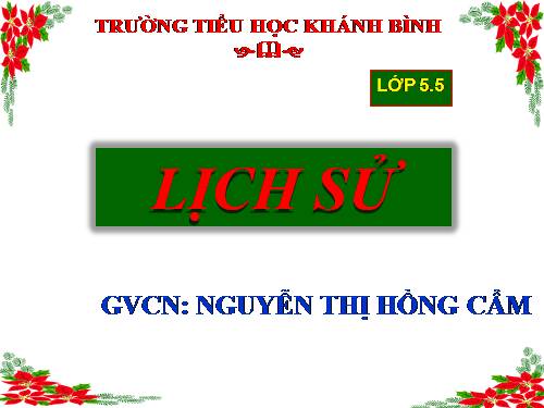 Bài 13. Thà hi sinh tất cả, chứ nhất định không chịu mất nước