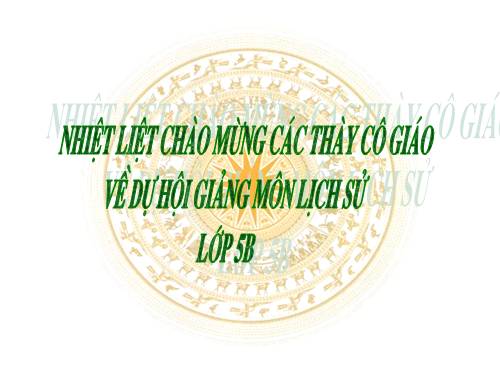 Giáo án lịch sử địa phương Hà Nội